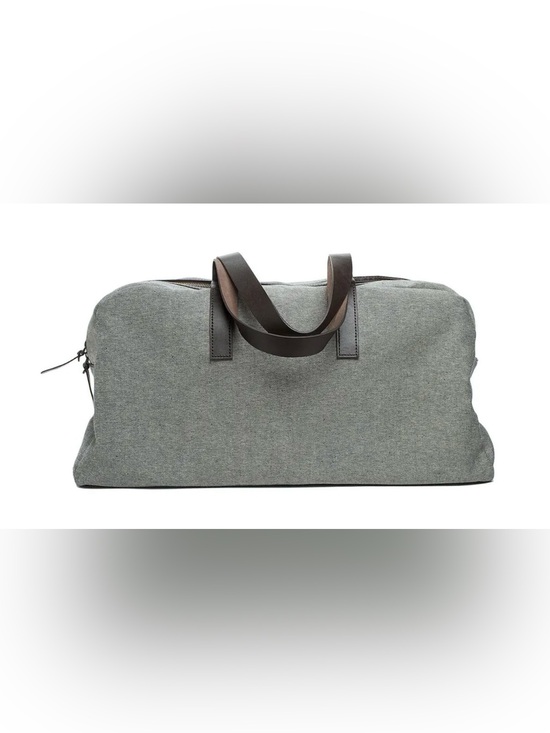 Everlane Other - Everlane Weekender Duffel Bag – Grey Canvas & Leather